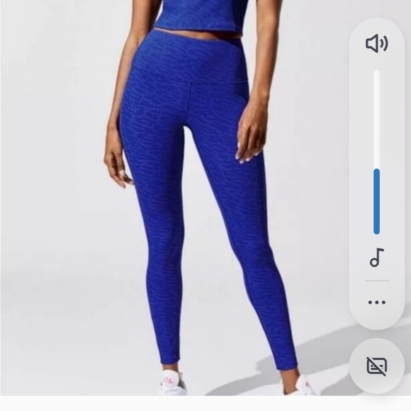 Carbon38 2 Pairs Leggings small ribbed black And Blue - Picture 13 of 13